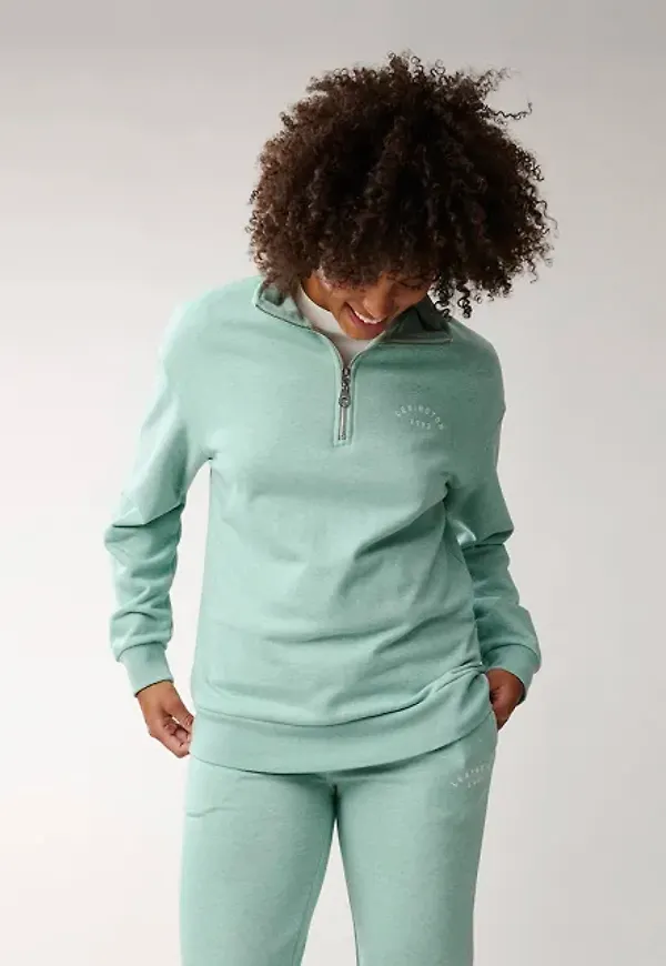 Kelly Half Zip Sweatshirt