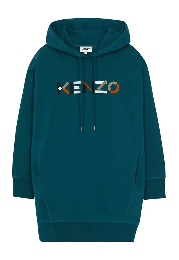 Kenzo - Klänningar - Blå - Dam - Storlek: S