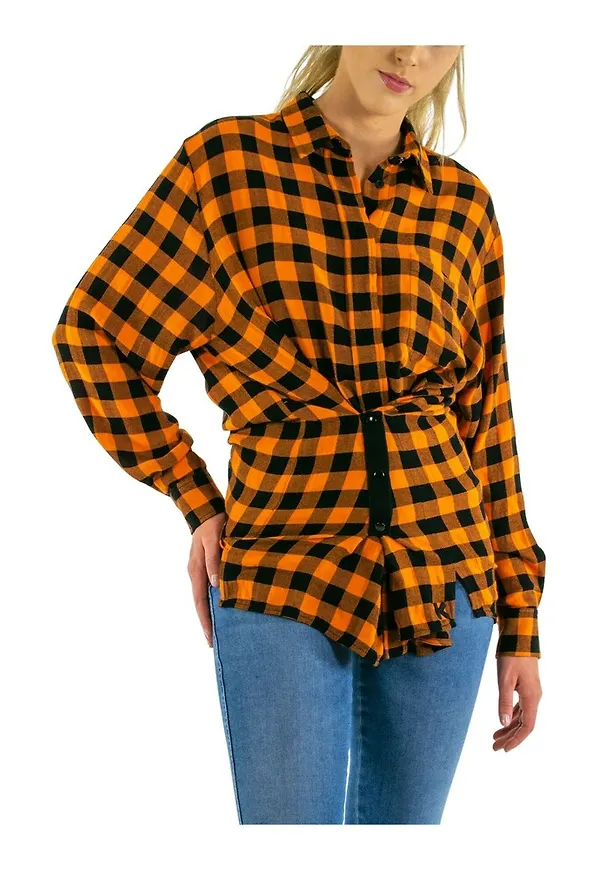 Kenzo - Skjortor - Orange - Dam - Storlek: Xs,S
