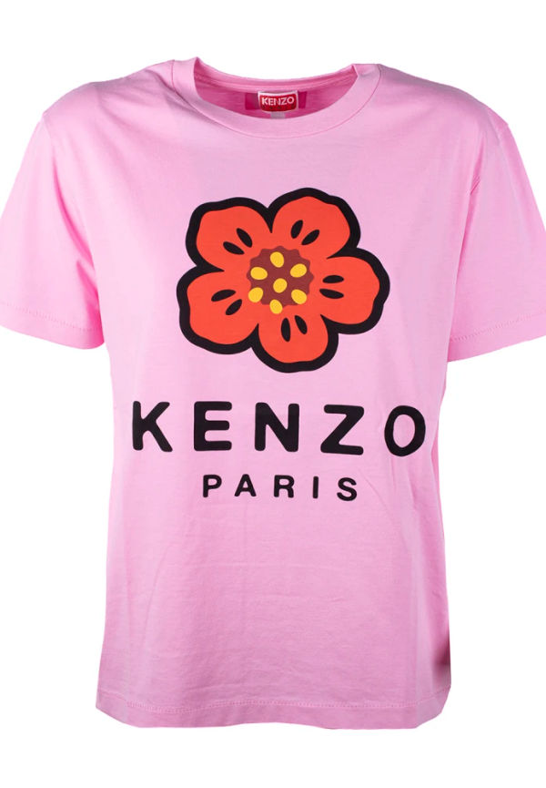Kenzo - T-shirts - Rosa - Dam - Storlek: L,M,S