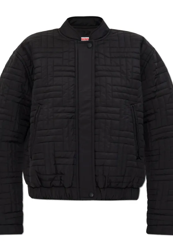 Kenzo, Jacka, Dam, L, Polyester, Quiltad Jacka
