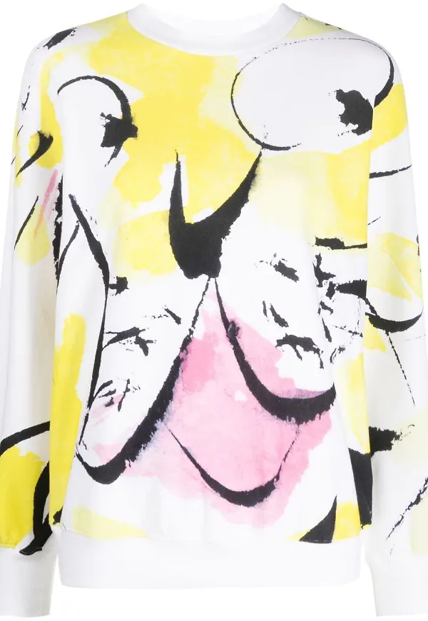 Kenzo Akae Smiling Tiger sweatshirt - Vit