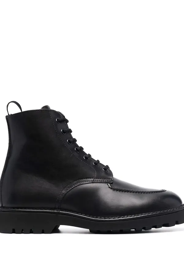Kenzo ankelboots med snörning - Svart