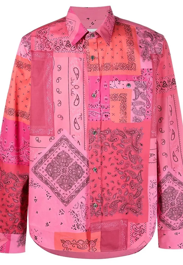 Kenzo bandanamönstrad skjorta - Rosa