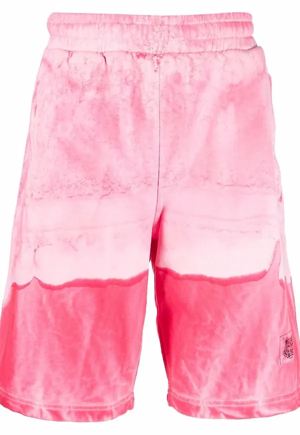 Kenzo batikfärgade träningsshorts - Rosa