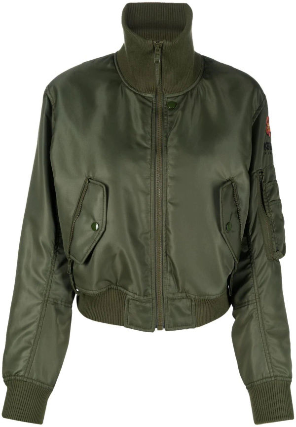 Kenzo Boke Flower bomberjacka - Grön