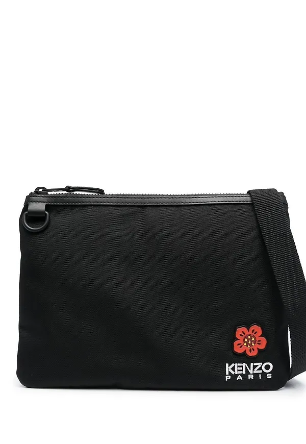Kenzo Boke Flower kurirväska - Svart