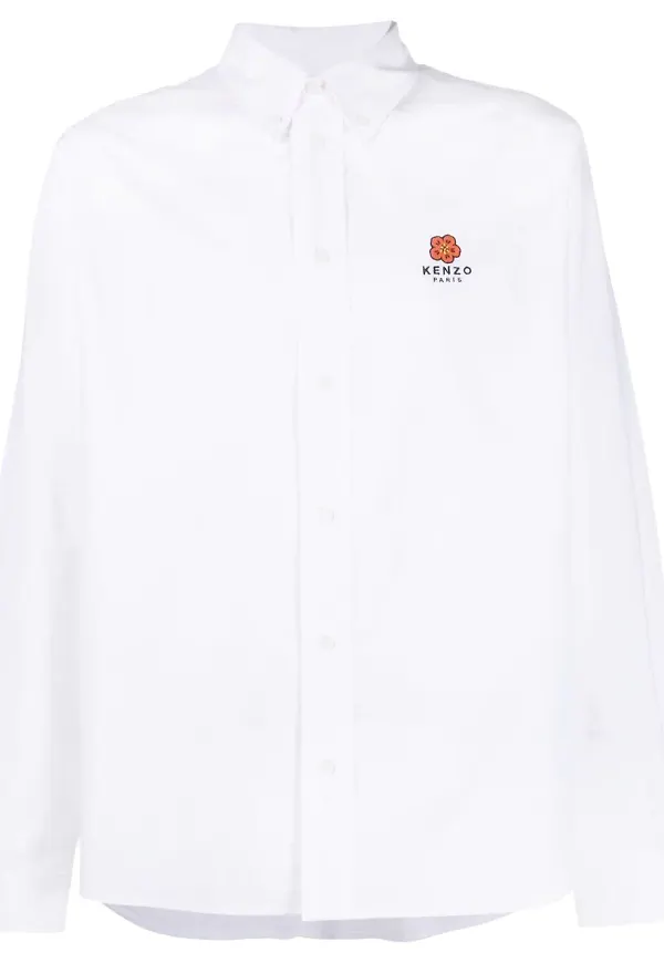 Kenzo Boke Flower skjorta - Vit