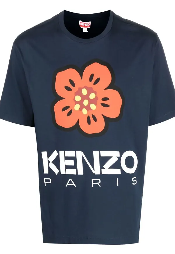 Kenzo Boke Flower t-shirt - Blå