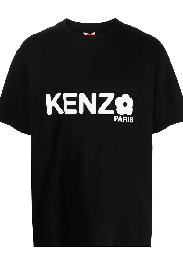Kenzo Boke Flower t-shirt med logotyp - Svart