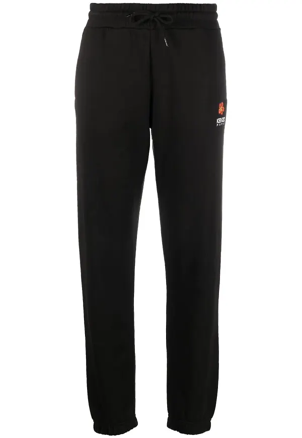 Kenzo Boke Flower trackpants med logotyp - Svart