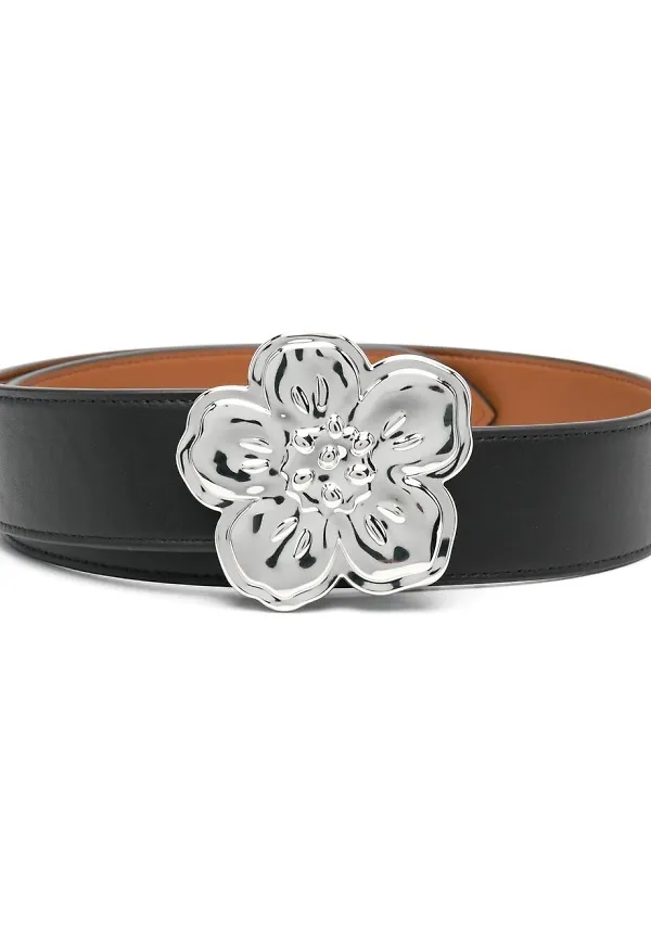 Kenzo Boke Flower vändbart skärp - Svart
