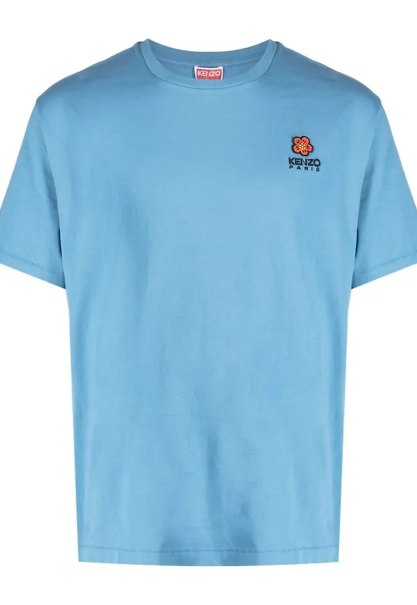 Kenzo Boke t-shirt med märke - Blå