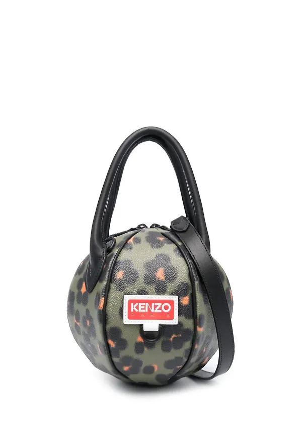 Kenzo bollformad totebag - Grön