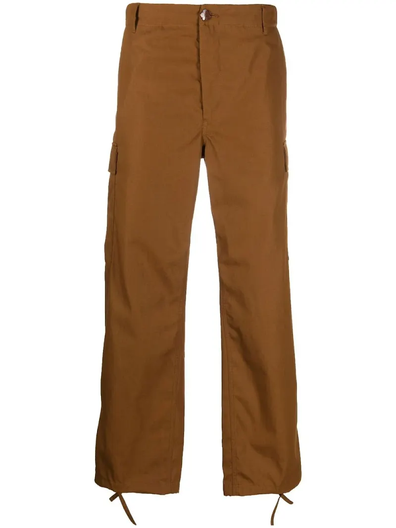 Kenzo byxor med dragsko - Brun