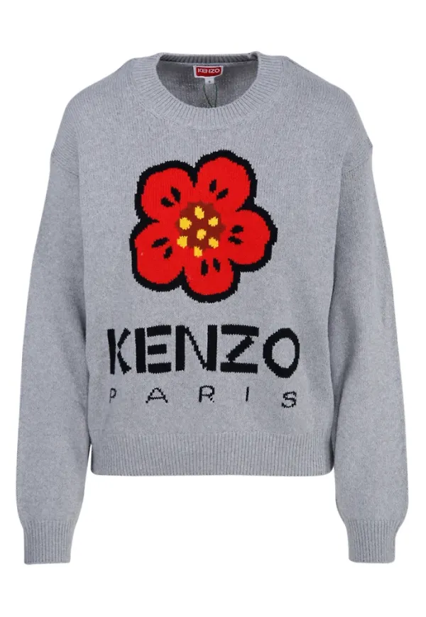 Kenzo Cardiger Grå, Dam