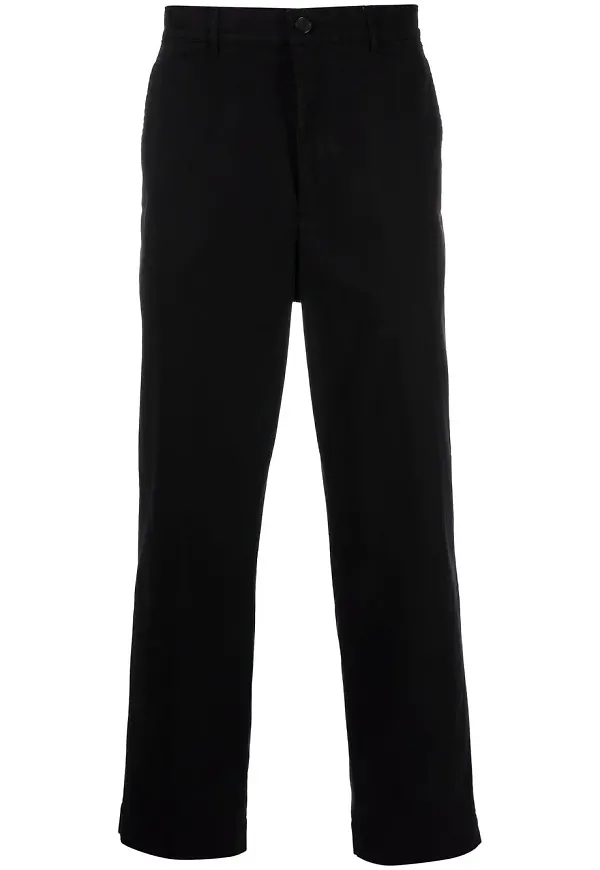 Kenzo chinos med logotypmärke - Svart