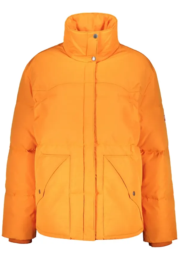 Kenzo dunjacka med ståkrage - Orange
