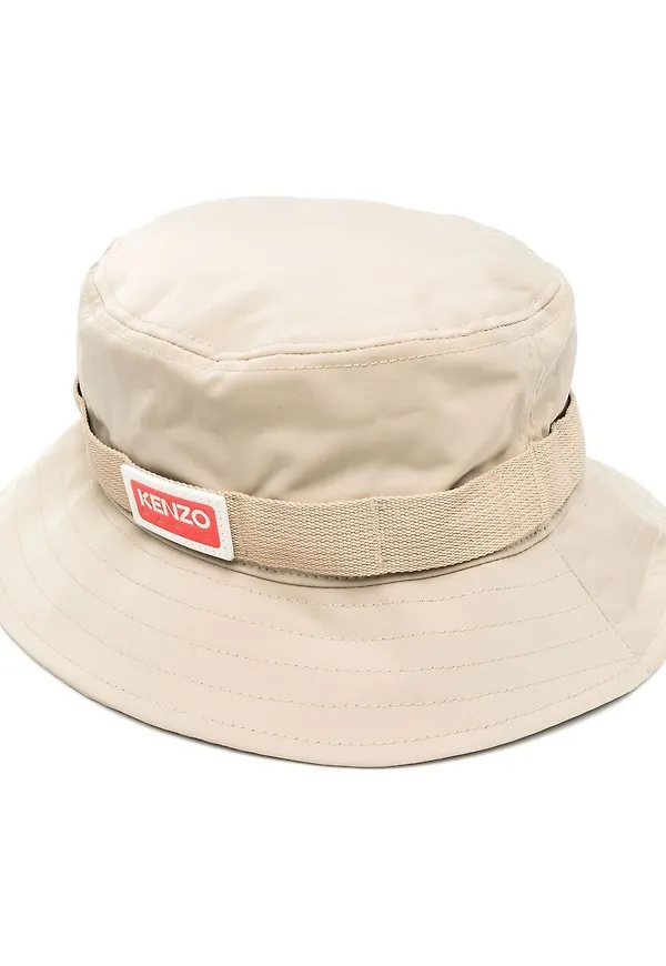Kenzo fiskehatt med dragkedja - Neutral