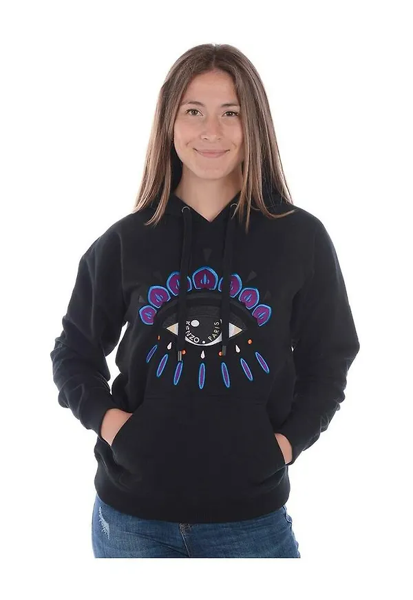 Kenzo Hoodie Svart, Dam