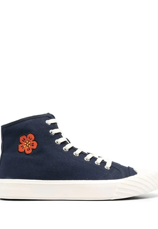 Kenzo höga sneakers - Blå
