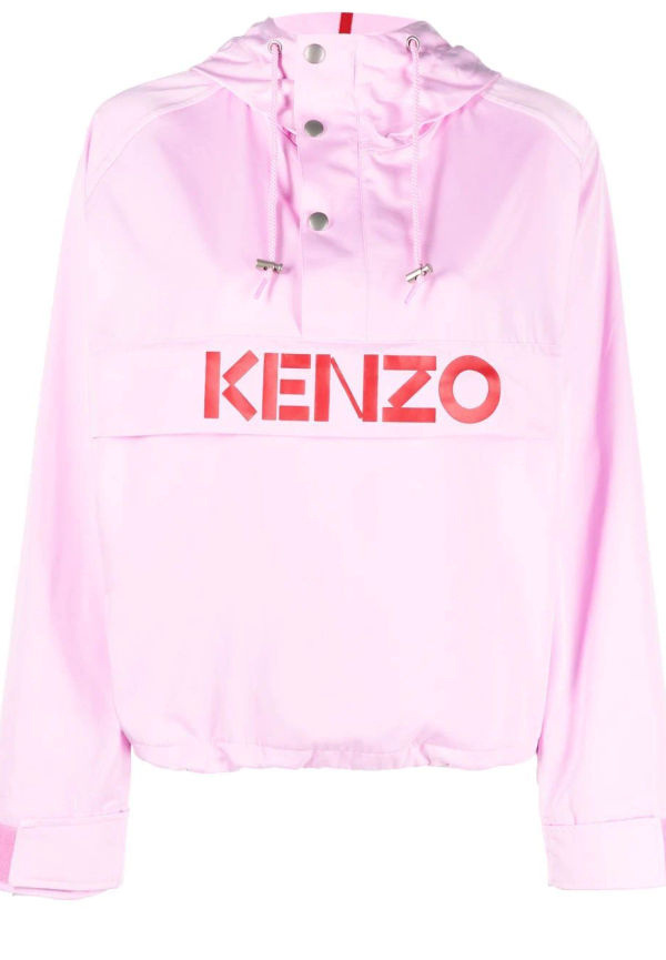 Kenzo jacka med huva - Rosa
