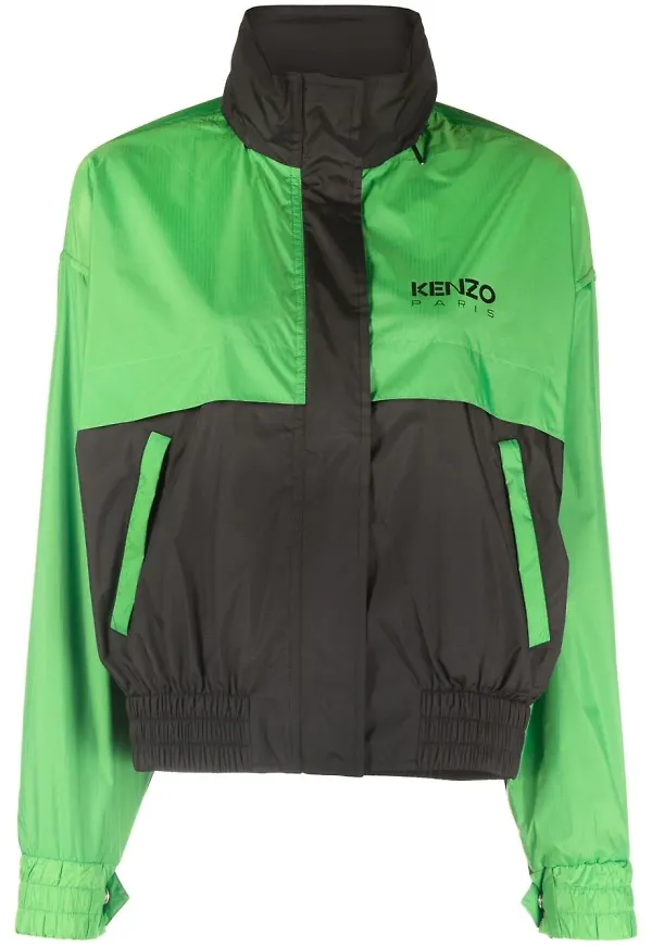 Kenzo jacka med huva - Svart