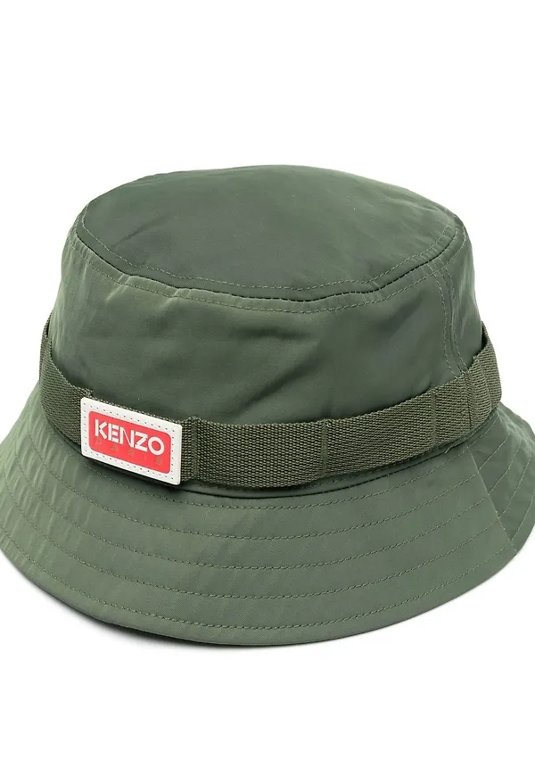 Kenzo Jungle fiskehatt med logotypmärke - Grön