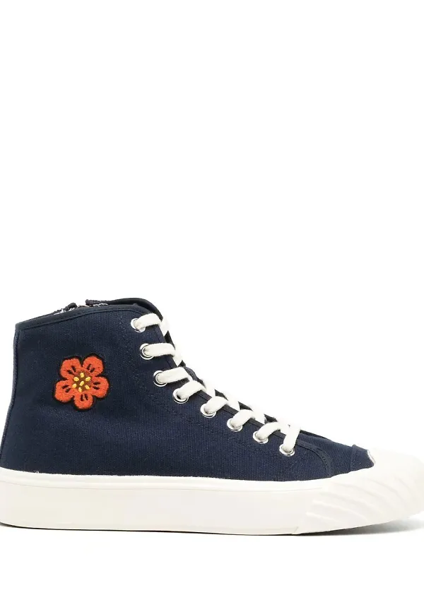 Kenzo Kenzoschool höga sneakers - Blå