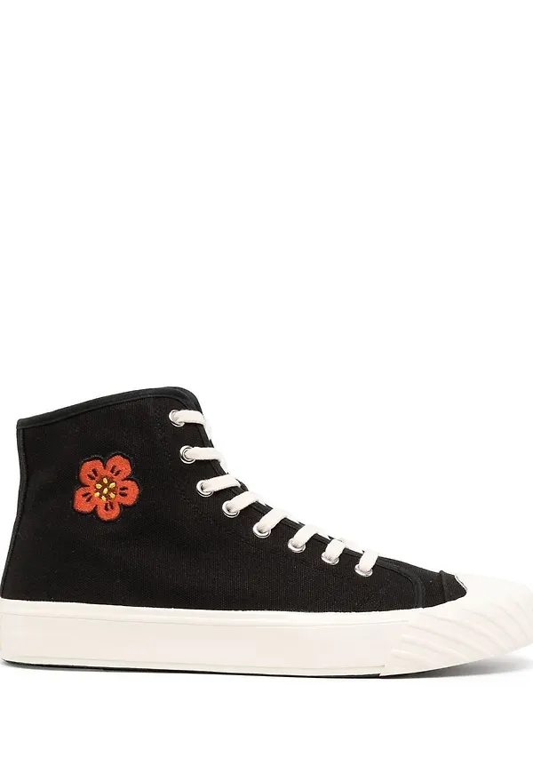 Kenzo Kenzoschool höga sneakers - Svart