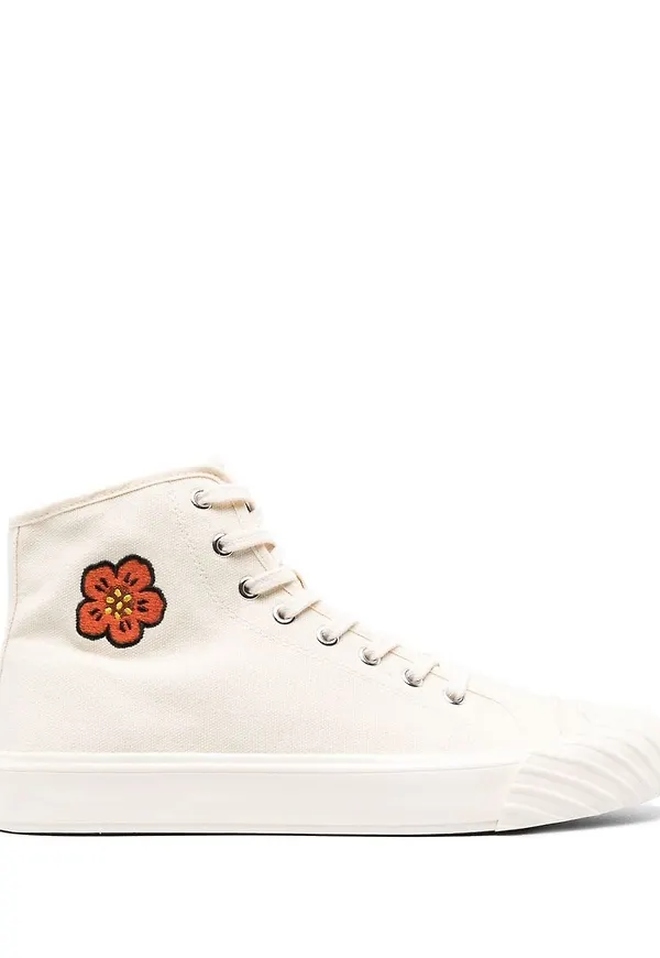 Kenzo Kenzoschool höga sneakers - Vit