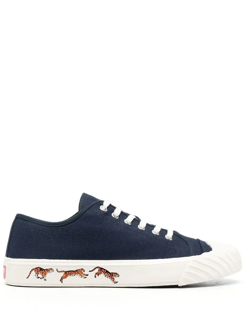 Kenzo Kenzoschool låga sneakers - Blå