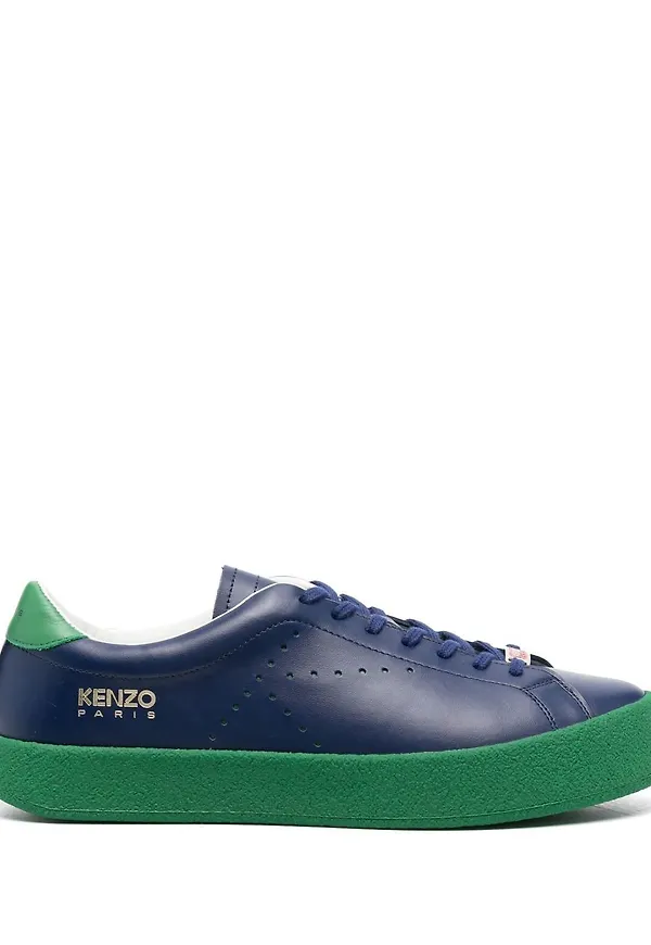 Kenzo KENZOSWING låga sneakers - Blå