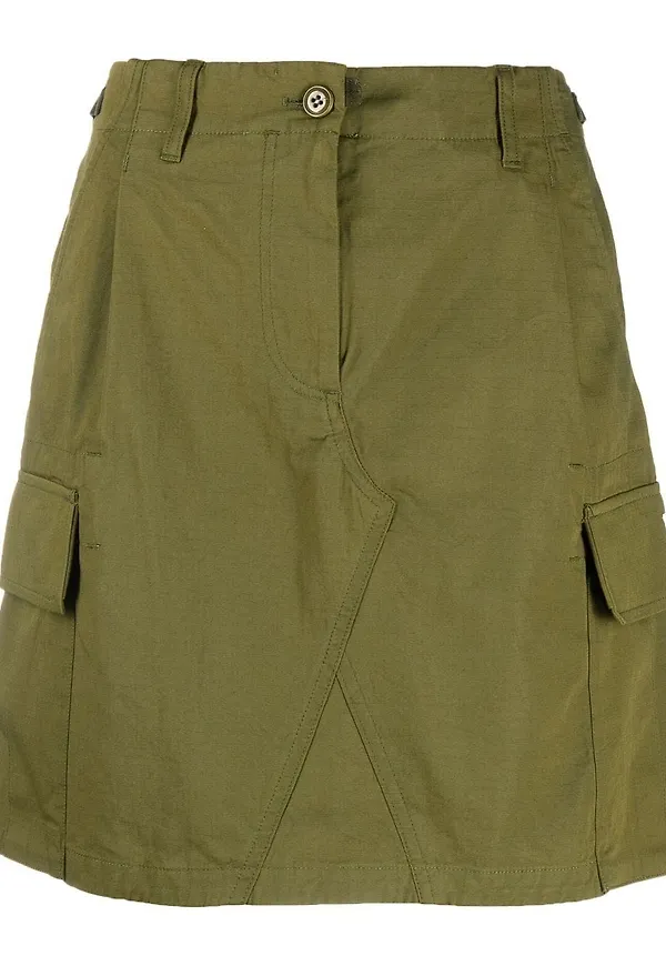 Kenzo kort cargokjol - Grön