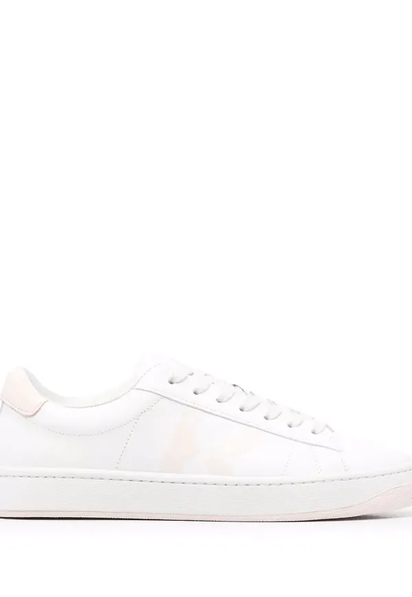 Kenzo låga tvåfärgade sneakers - Vit