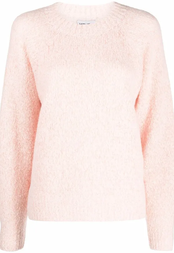 Kenzo långärmad pullover med logotypmärke - Rosa