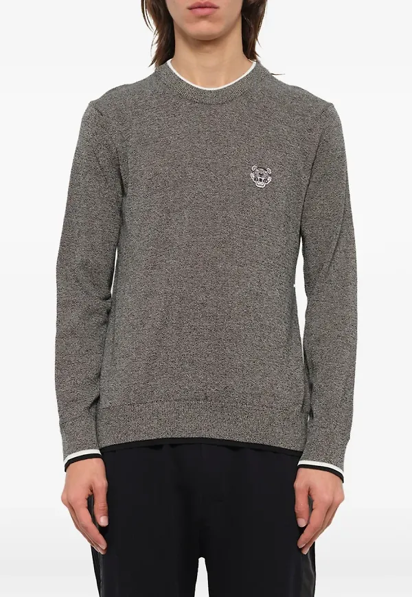 Kenzo Mini Tiger tröja - Grå