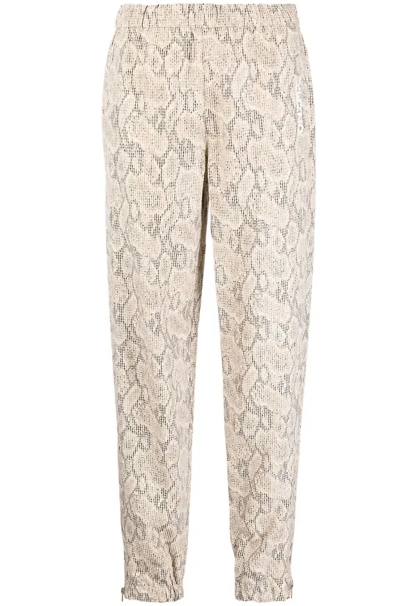 Kenzo ormskinnsmönstrade byxor - Neutral