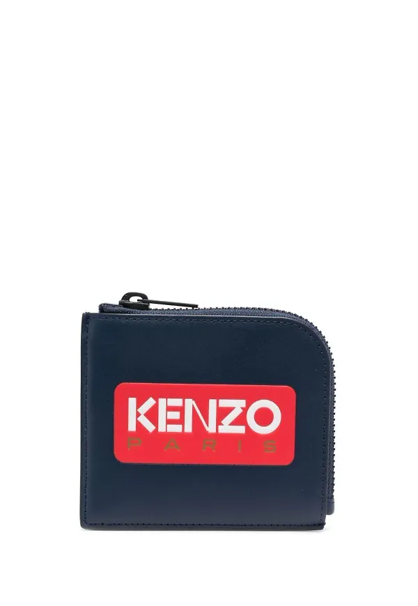 Kenzo plånbok med logotyp - Blå