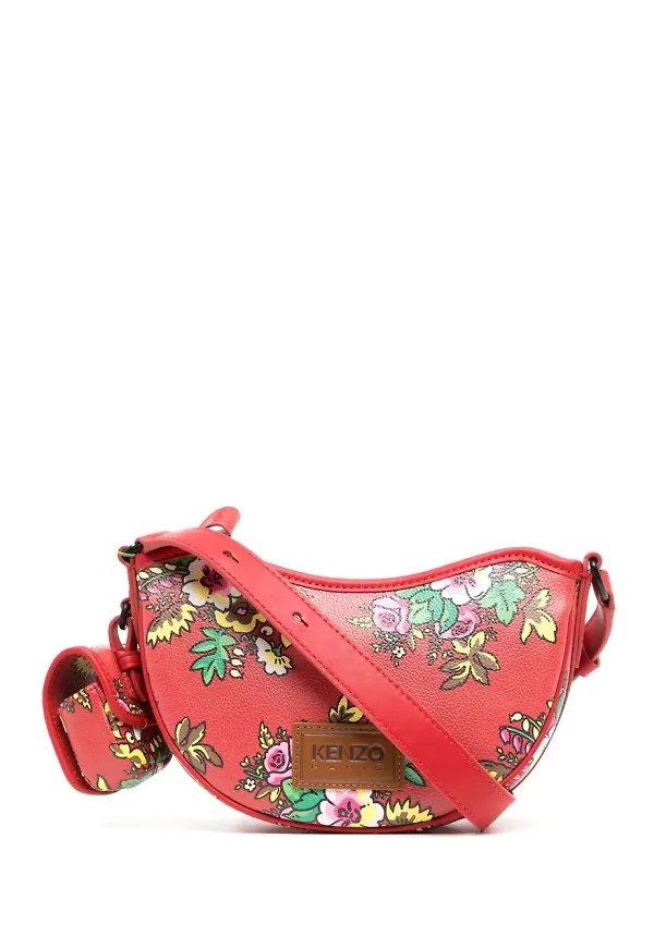 Kenzo Pop Bouquet axelväska - Röd
