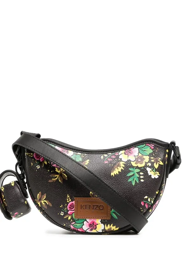 Kenzo Pop Bouquet axelväska - Svart