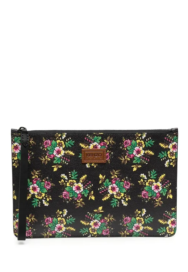 Kenzo Pop Bouquet kuvertväska - Svart