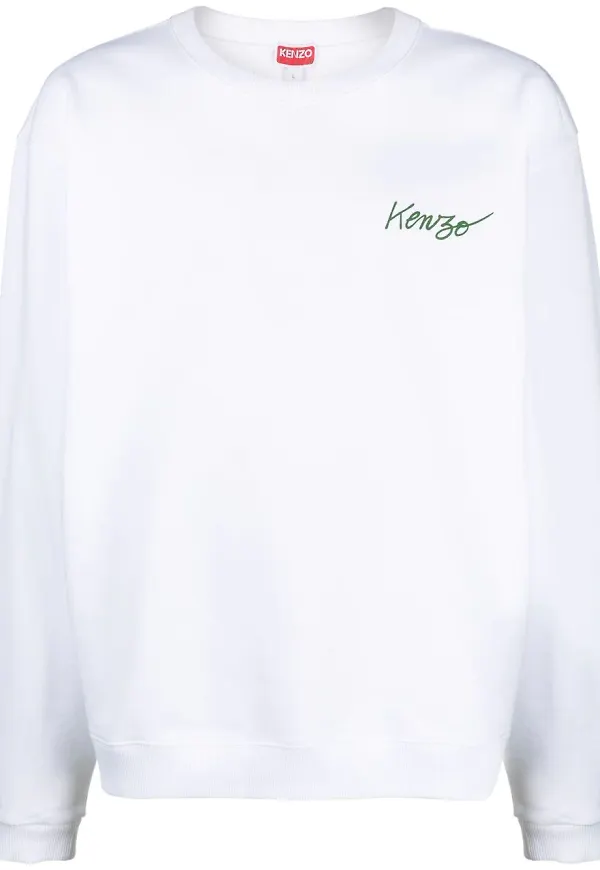 Kenzo Poppy sweatshirt - Vit