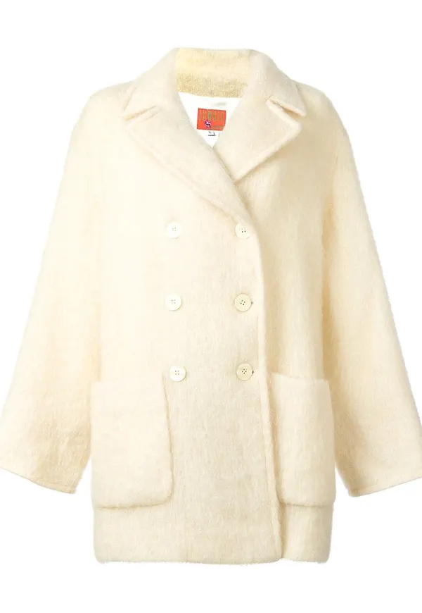 Kenzo Pre-Owned double breasted coat - Neutral