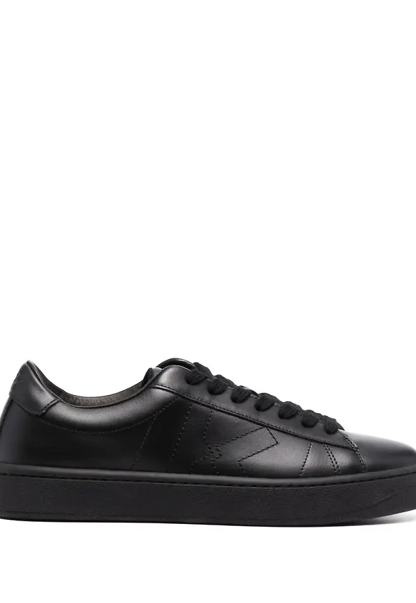 Kenzo sneakers i läder - Svart