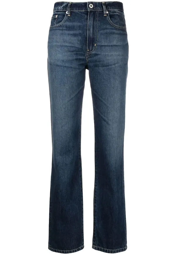 Kenzo straight-jeans - Blå