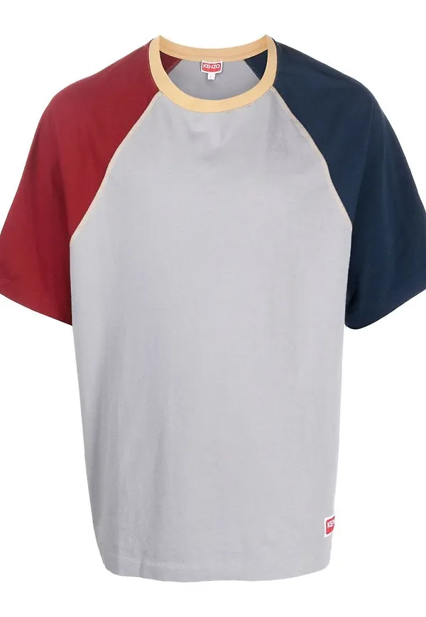 Kenzo t-shirt med färgblock - Grå
