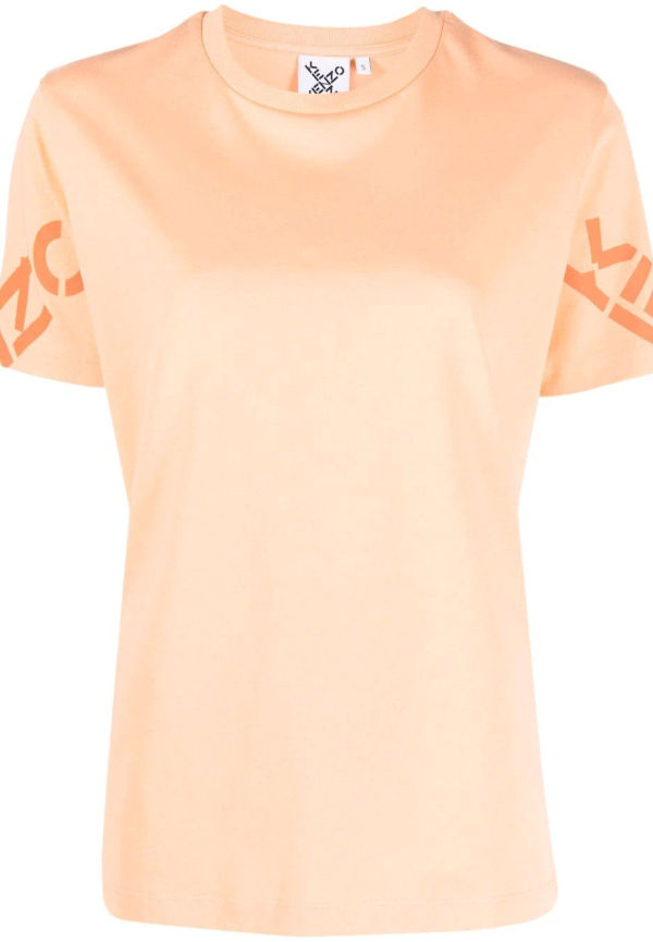 Kenzo t-shirt med logotyp - Orange