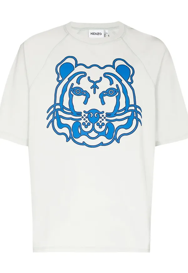 Kenzo t-shirt med raglanärm - Grå