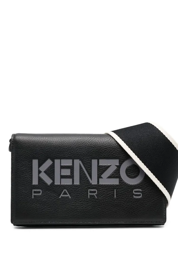 Kenzo telefonfodral med remmar - Svart
